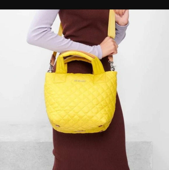 MZ WALLACE Sunflower Deluxe Mini Metro Tote Quilted - Picture 6 of 16